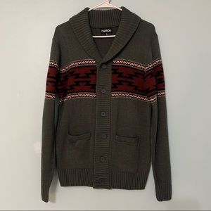 mens cardigan